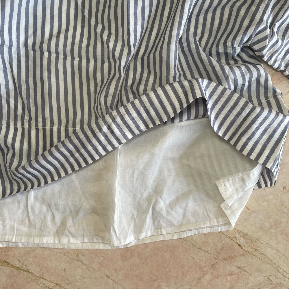 Ewa I Walla  Coastal Flowy Stripped Blouse - Picture 3 of 7